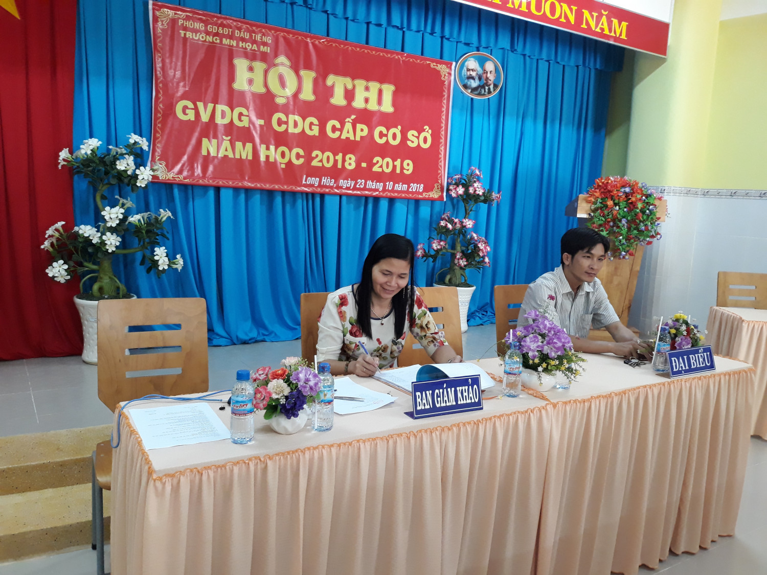 Cuộc Thi Giáo viên giỏi- Cấp dưỡng giỏi NH 2018-2019